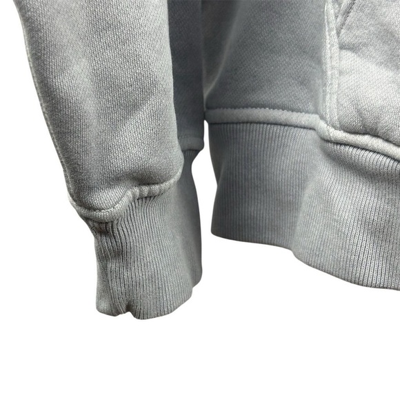 Abercrombie & Fitch Men's Blue Gray Pullover Hoodie Size M Tall - Picture 7 of 9